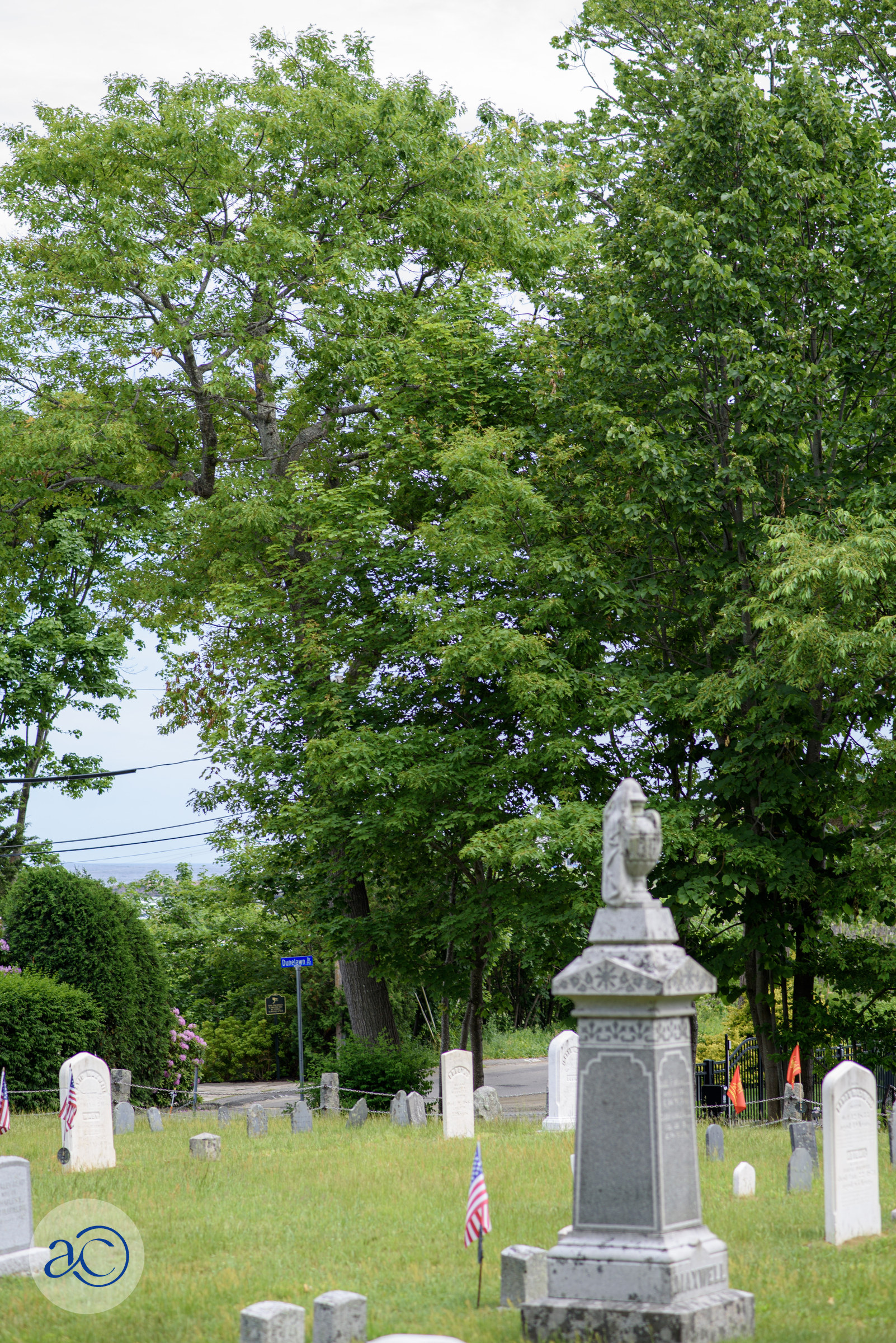 Ogunquit cemetery photograph