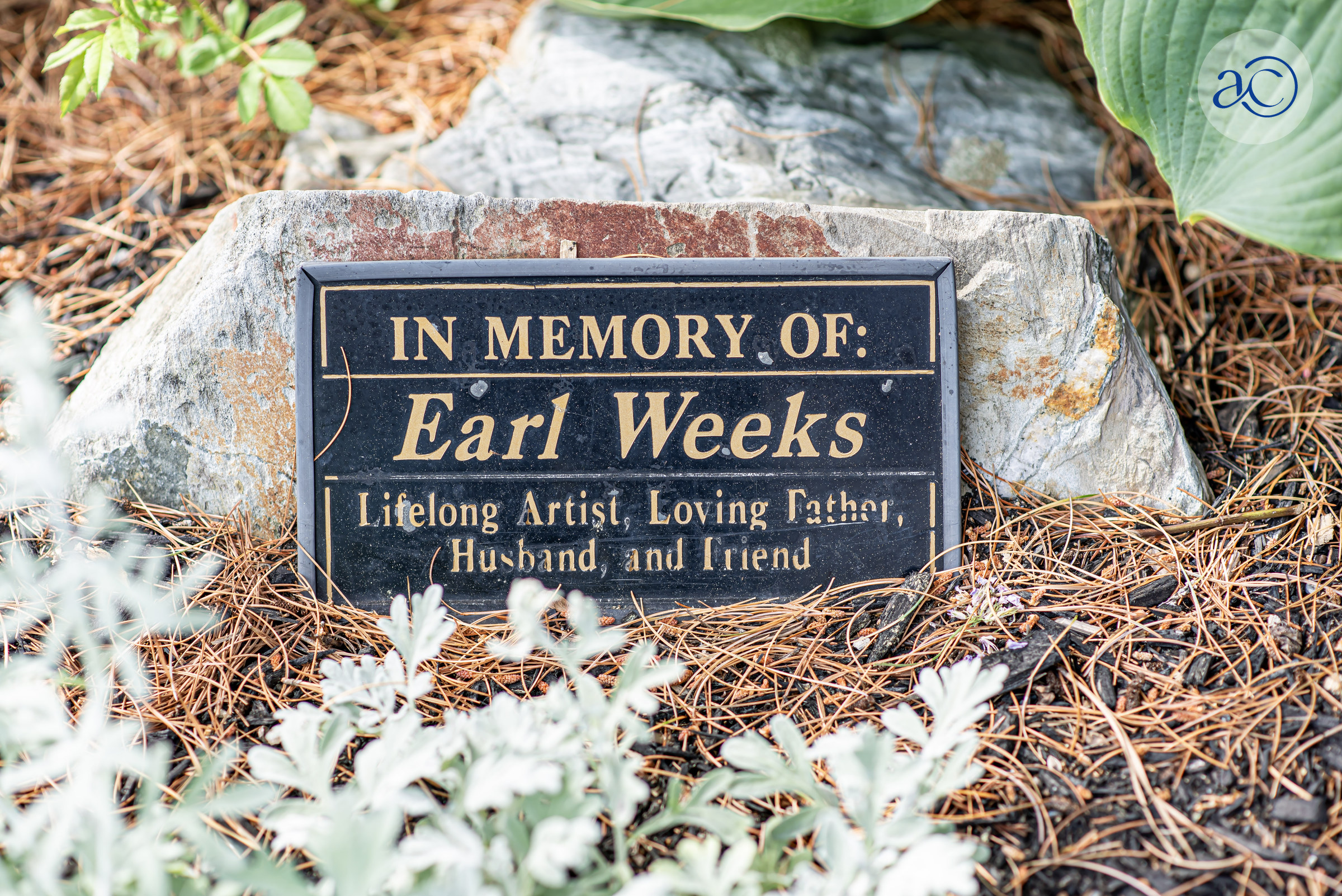 Earl Weeks Memorial Plaque