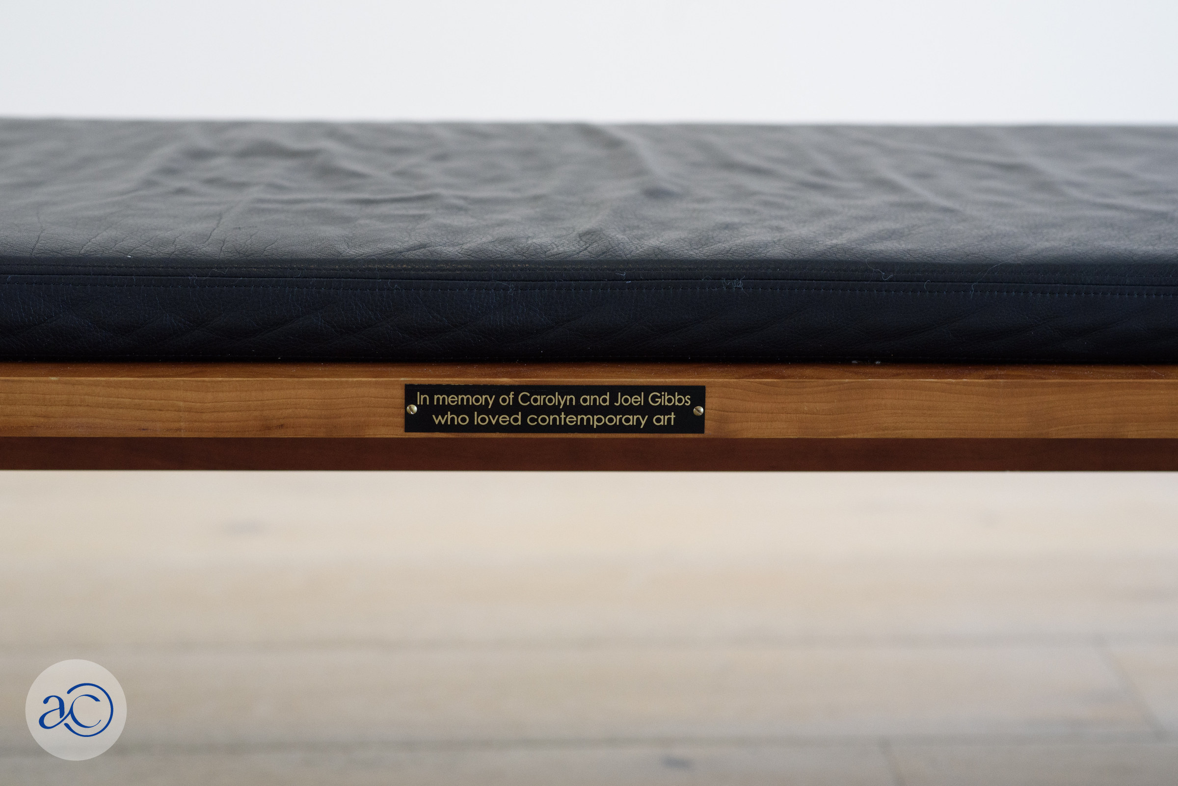 Joel Gibbs Bench Plaque