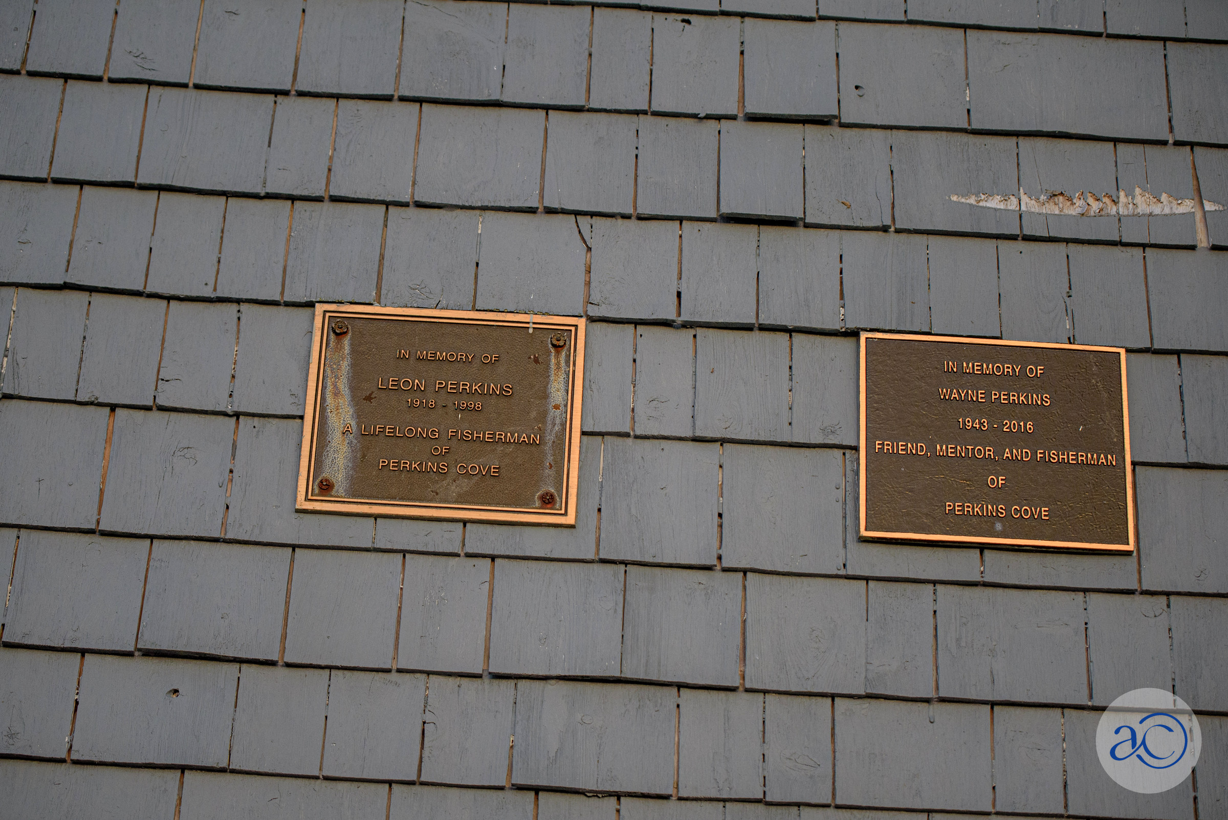 Leon Perkins and Wayne Perkins Plaques