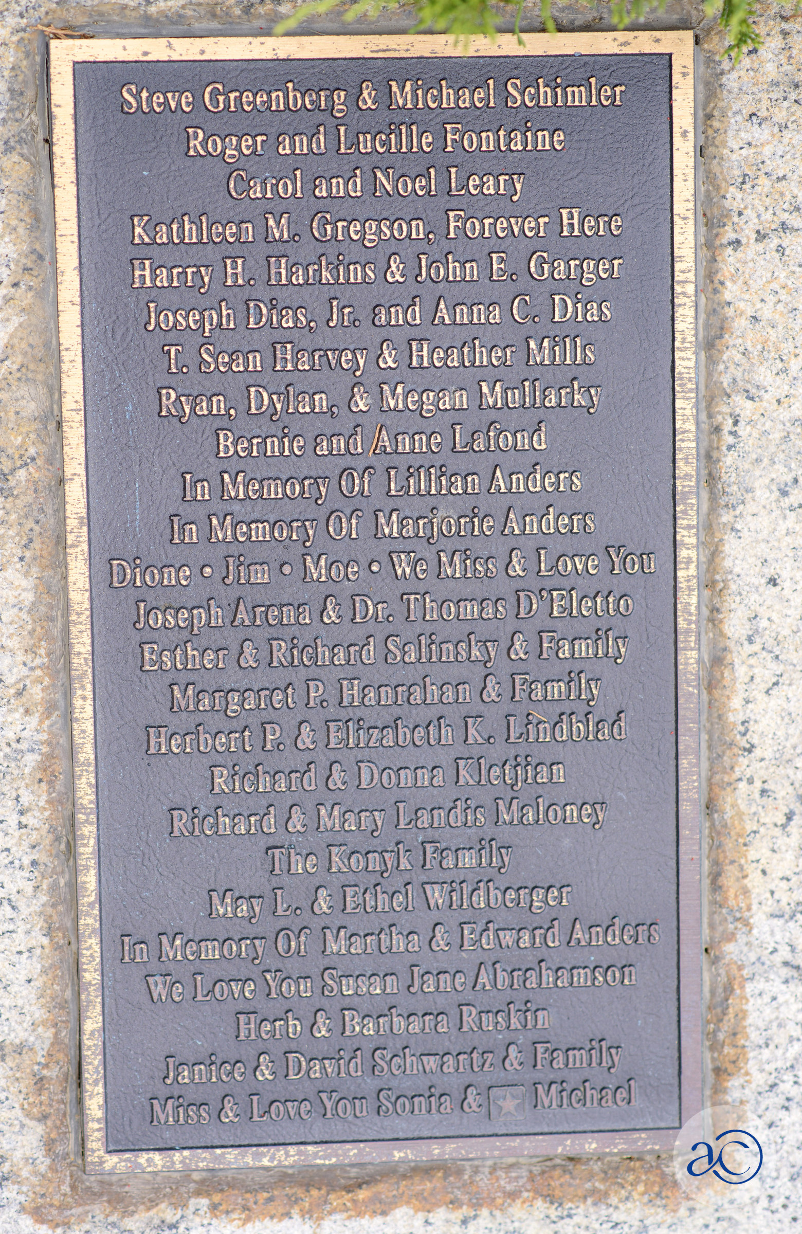 Serenity Point Plaque No. ?